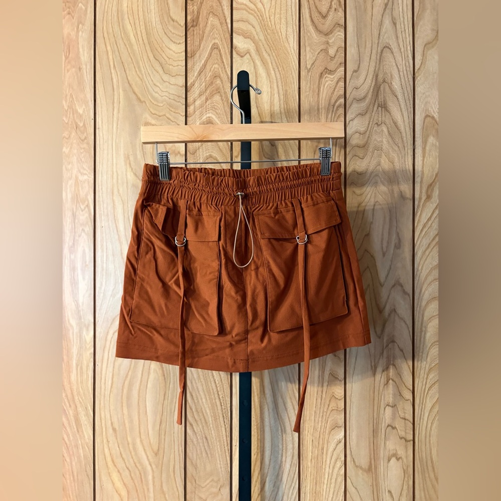 HYFVE Rust Utility Cargo Mini Skirt Size Small
